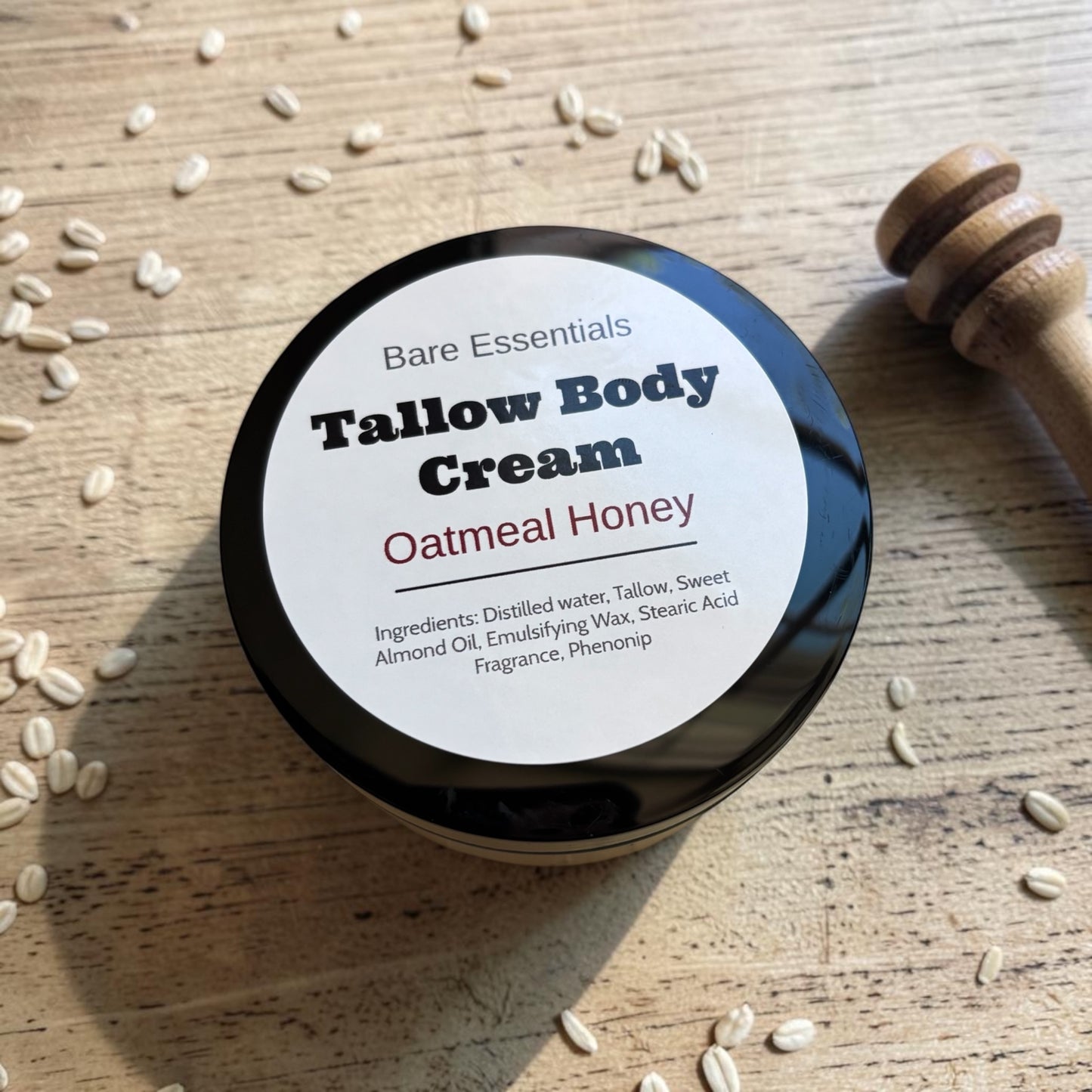 Tallow body cream