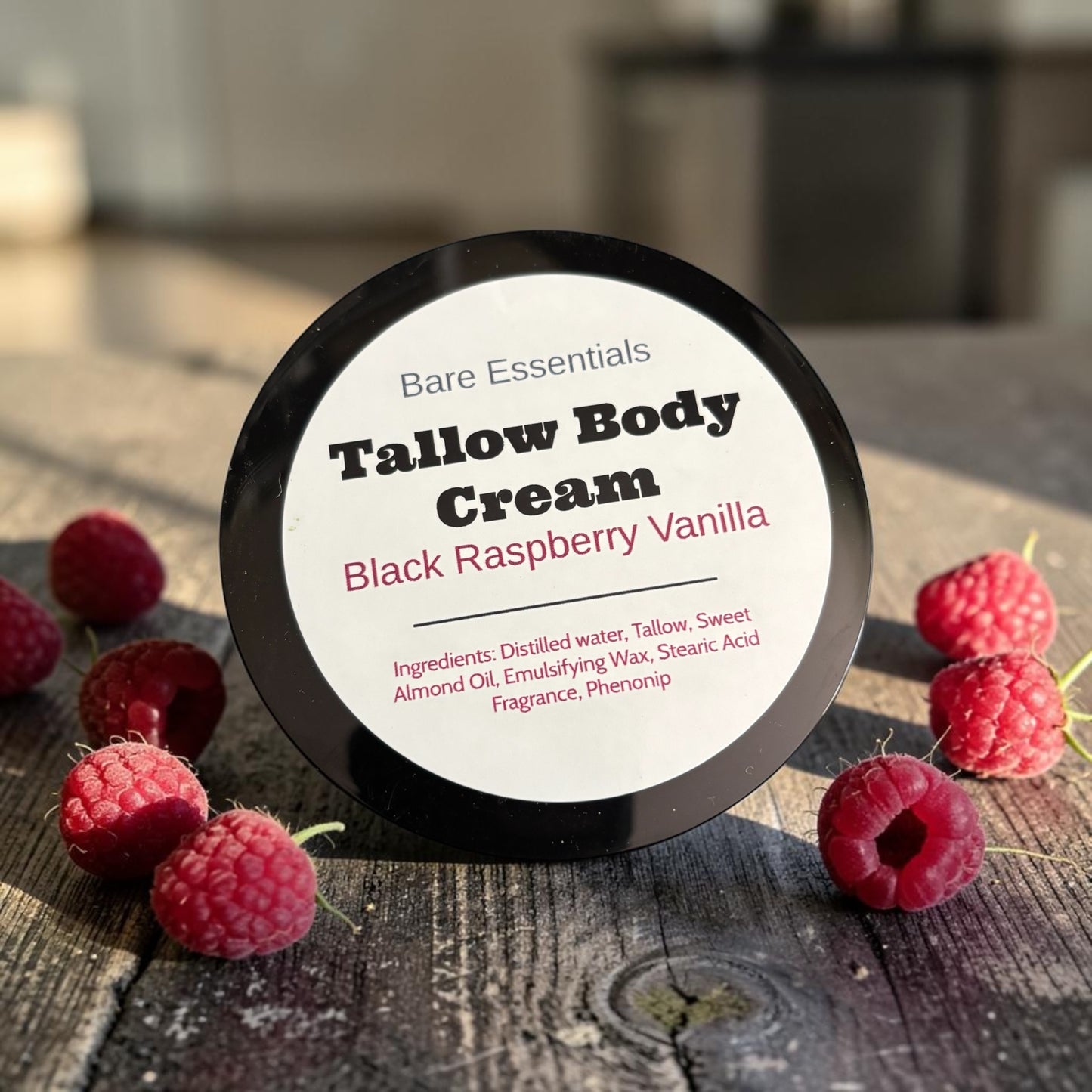 Tallow body cream